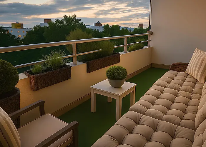 Stadtlicht Mit Balkon